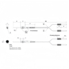 FFRC-310-S Coaxial diffuse reflection optical fiber