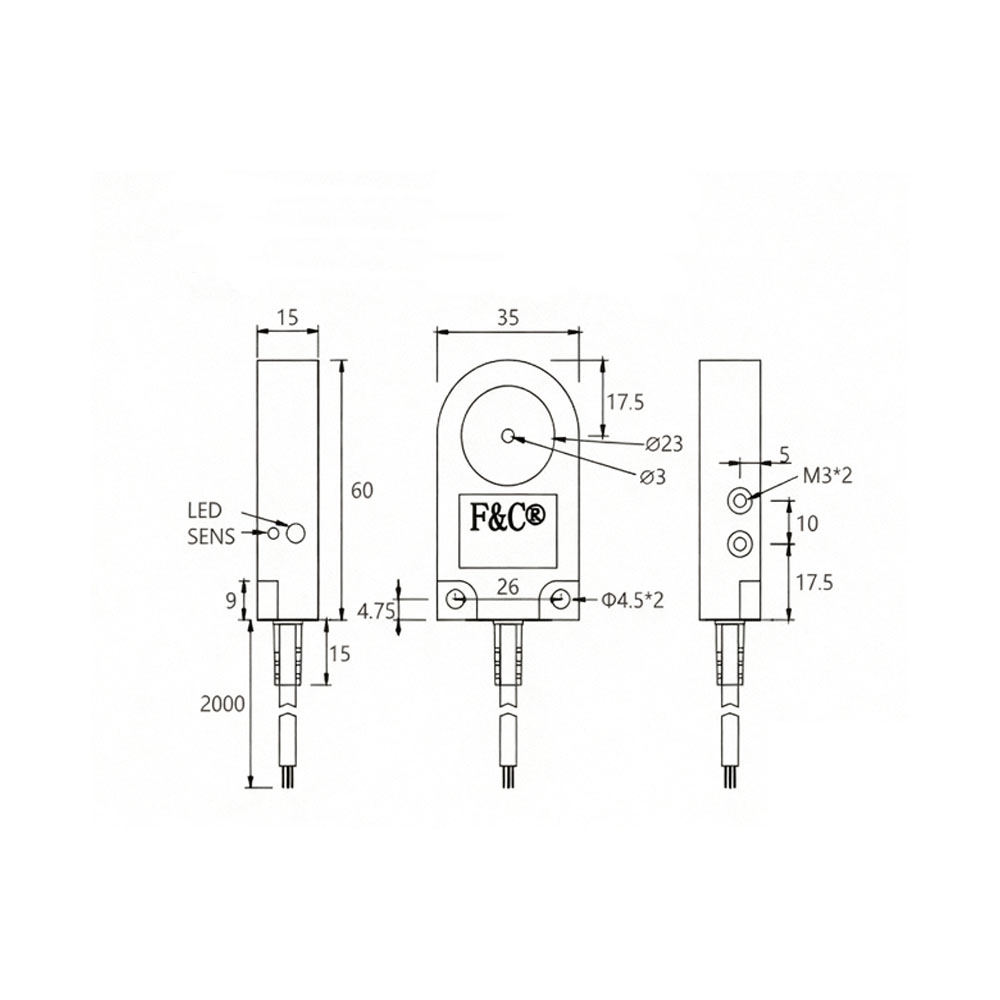 Ring Proximity Sensor FSNA03-N