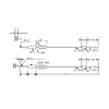  FFTS-2520-15MMDQ Side-view through-beam fiber optic cable