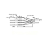 FFRS-1510-4 Multi-head slot-type fiber optic cable