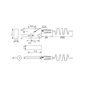 FFT-Z8MJ 2M Mounting bracket through-beam fiber optic cable