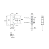 BGS-SS12N R2M Background Suppression Photoelectric Sensor