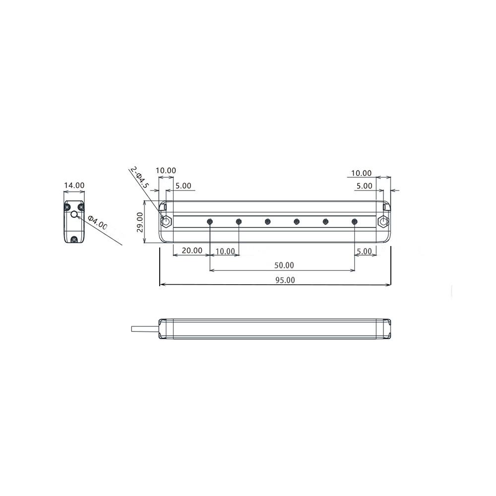 FGSM10-06NSD Ultra-slim FGSM light curtain