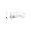 FFRS-310-4 Multi-head slot-type fiber optic cable