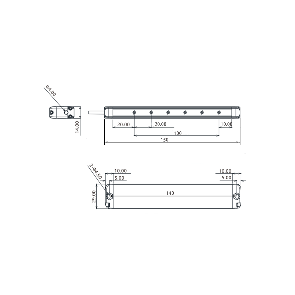 FGSM20-06NSC Ultra-slim FGSM light curtain