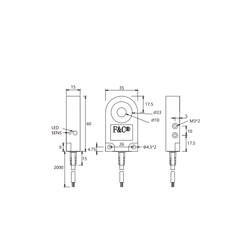 Ring Proximity Sensor FSNA10-P