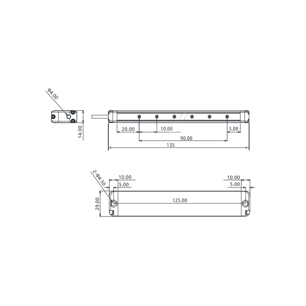 FGSM10-10NSC Ultra-slim FGSM light curtain