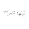FFRS-410-15MMD Side-view diffuse reflective fiber optic cable