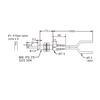 FFR-610-ID Side-view diffuse reflective fiber optic cable
