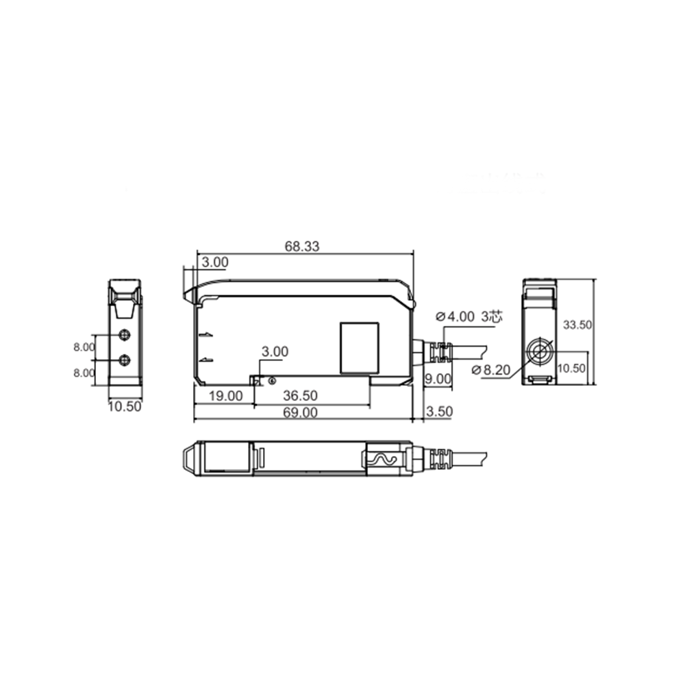FF-403V General-purpose analog digital display amplifier
