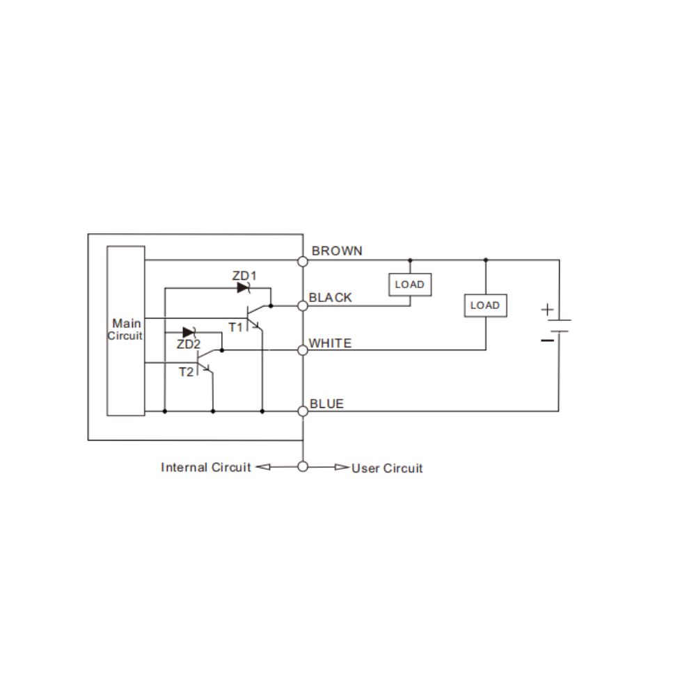 FC-SPV267Z/D Through-beam Photoelectric Sensor