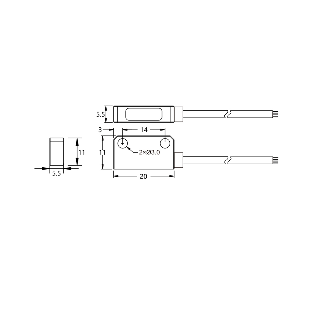 FQ01-N Diffuse-reflective Photoelectric Sensor