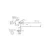 FFTL-420TZ Through-beam right-angle fiber optic cable