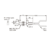 FFR-610-SD Side-view diffuse reflective fiber optic cable